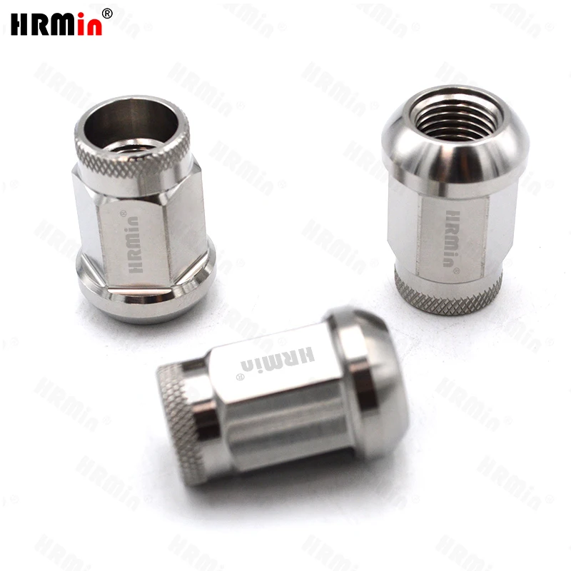HRMin 10.9 grade Gr.5 titanium Ball seat wheel lug nut titanium nuts M14*1.5*35mm for VW AUDI racing car
HRMin 10.9 grade Gr.5 titanium Ball seat wheel lug nut titanium nuts M14*1.5*35mm for VW AUDI racing car