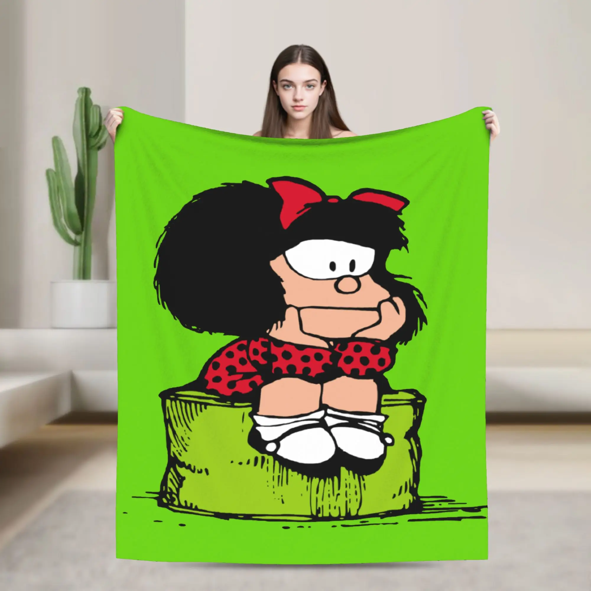 Mafaldas Sad Thinking Blanket Quino Argentina Cartoon Flannel Funny Warm Throw Blanket for Chair Covering Sofa Spring Autumn,
Mafaldas Sad Thinking Blanket Quino Argentina Cartoon Flannel Funny Warm Throw Blanket for Chair Covering Sofa Spring Autumn,