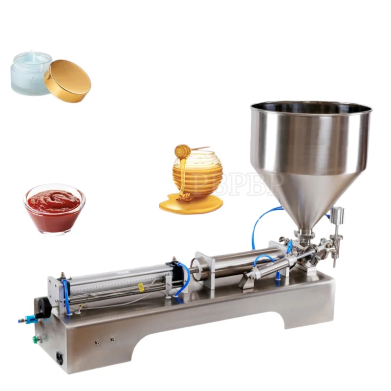 Semi Fluid Paste Liquid Filling Machine for Honey Sauces Facial Cleansers Filling Machines Single Pneumatic
Semi Fluid Paste Liquid Filling Machine for Honey Sauces Facial Cleansers Filling Machines Single Pneumatic