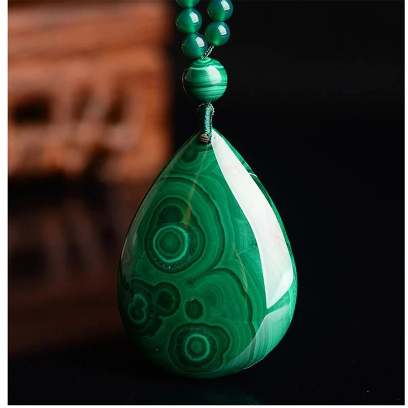 Natural Hand-carve Green Jade Malachite Necklace Pendant Fashion Jewelry Men Women Luck
Natural Hand-carve Green Jade Malachite Necklace Pendant Fashion Jewelry Men Women Luck