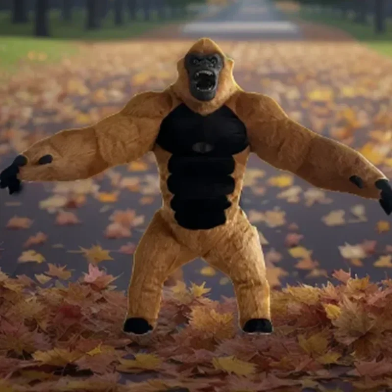 Надувная одежда для взрослых Kong Kong, плюшевый талисман на Хэллоуин, животное, Венецианский карнавал, комплект полярной панды, Furuit Gorilla, карнавальный костюм
Надувная одежда для взрослых Kong Kong, плюшевый талисман на Хэллоуин, животное, Венецианский карнавал, комплект полярной панды, Furuit Gorilla, карнавальный костюм