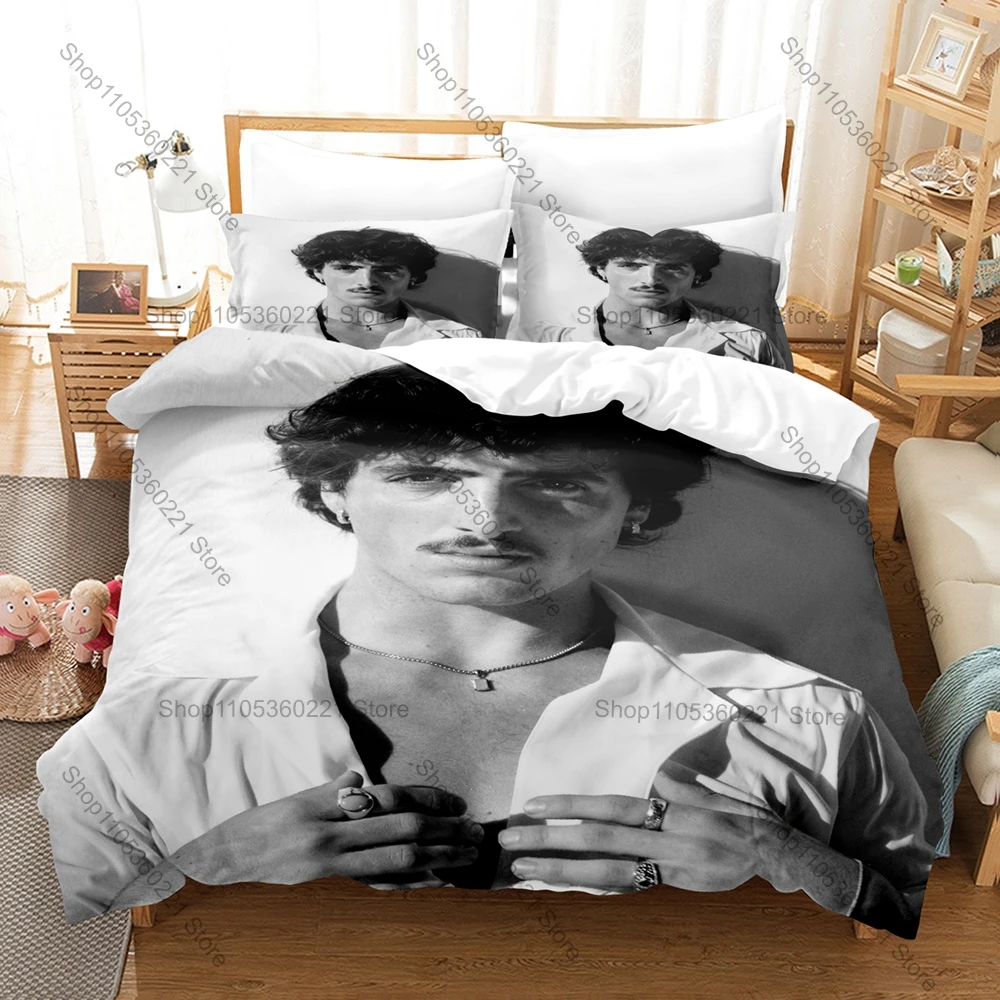 Personality Benson Boone Fans Bedding Set New Music Star Pattern Duvet Cover Pillowcase for Teens Adults Bedroom Decor
Personality Benson Boone Fans Bedding Set New Music Star Pattern Duvet Cover Pillowcase for Teens Adults Bedroom Decor