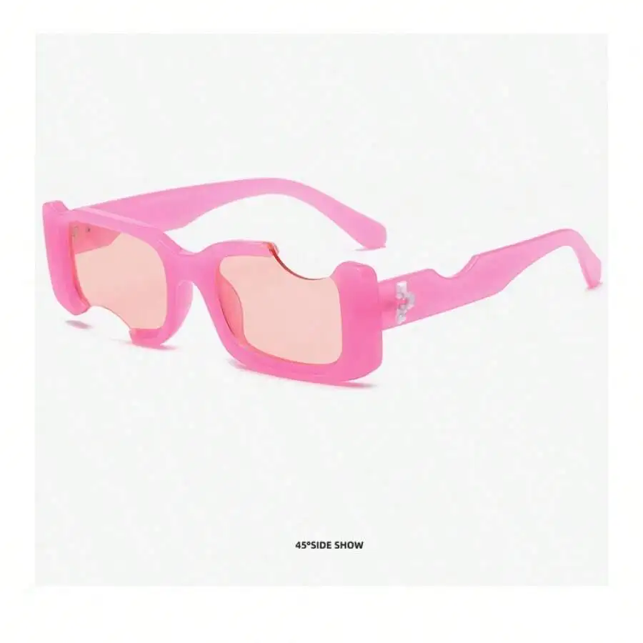 Unique Cut-Out Pink Fashion Sunglasses Unisex Street Style Runway Eyewear
Unique Cut-Out Pink Fashion Sunglasses Unisex Street Style Runway Eyewear