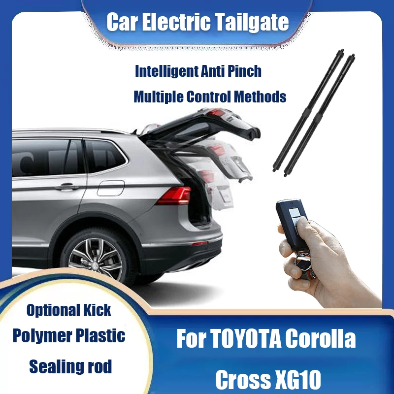Car Power Trunk Lift Electric Hatch Tailgate Strut Auto Rear Door Actuator For TOYOTA Corolla Cross XG10 Silently Height Adjust 
Car Power Trunk Lift Electric Hatch Tailgate Strut Auto Rear Door Actuator For TOYOTA Corolla Cross XG10 Silently Height Adjust