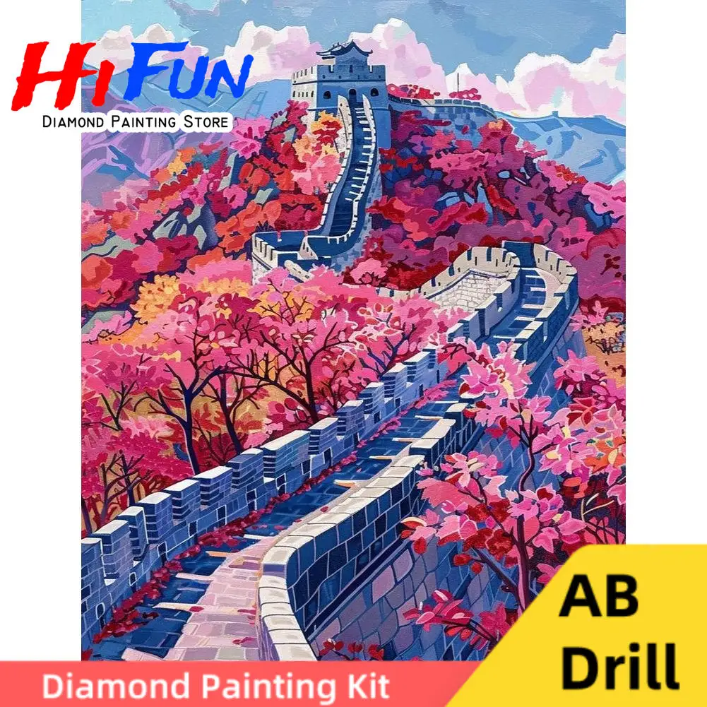 AB Drill The Great Wall of China Travel Poster 5D Diamond Painting Diy Full Drill Cross Stitch Kit Puzzle Art Home Decor
AB Drill The Great Wall of China Travel Poster 5D Diamond Painting Diy Full Drill Cross Stitch Kit Puzzle Art Home Decor
