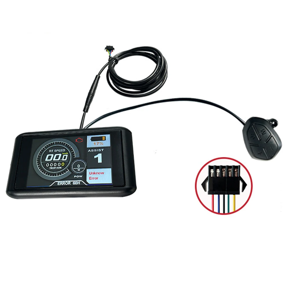 Electric Bike Display Lithium No.2 Protocol 3.5Inch TFT-UKC1 LCD Panel Screen With SM/Waterproof Connection Controller Accessory
Electric Bike Display Lithium No.2 Protocol 3.5Inch TFT-UKC1 LCD Panel Screen With SM/Waterproof Connection Controller Accessory