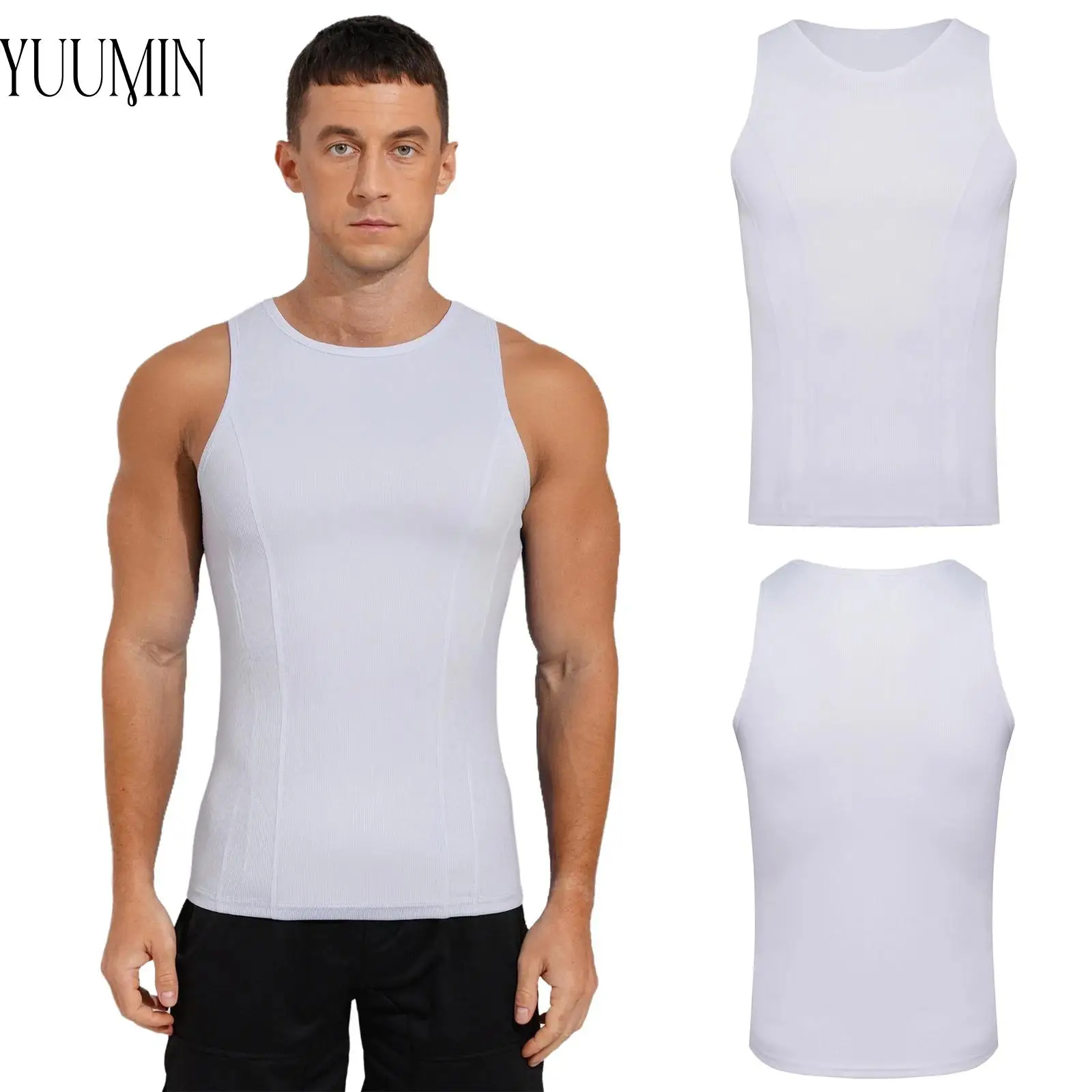 Mens Jogging Cycling Costume Top Fashion Ribbed Tank Top Bodybuilding Athletic Tops Sleeveless Fitness Shirt Sports Workout Vest
Mens Jogging Cycling Costume Top Fashion Ribbed Tank Top Bodybuilding Athletic Tops Sleeveless Fitness Shirt Sports Workout Vest