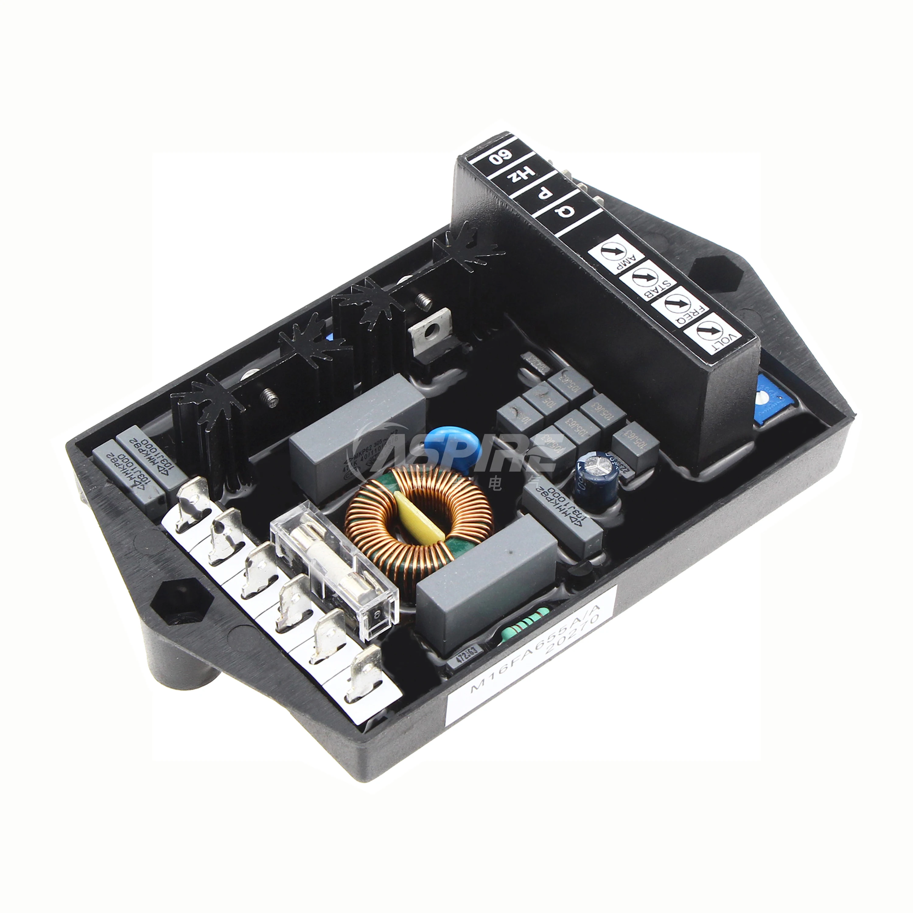 Generator AVR M16FA655A Marali Voltage Regulator Excitation Regulator Pressure Plate
Generator AVR M16FA655A Marali Voltage Regulator Excitation Regulator Pressure Plate