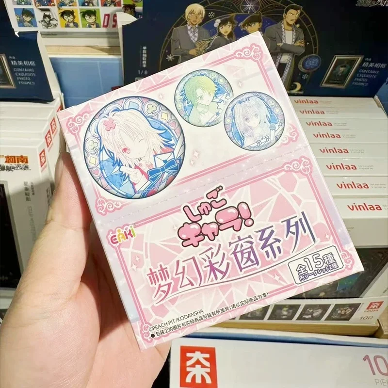 New Genuine Shugo Chara Dream Colored Window Watercolor Series Peripheral Badges Hinamori Amu Tsukiyomi Ikuto Anime Tin Badge
New Genuine Shugo Chara Dream Colored Window Watercolor Series Peripheral Badges Hinamori Amu Tsukiyomi Ikuto Anime Tin Badge