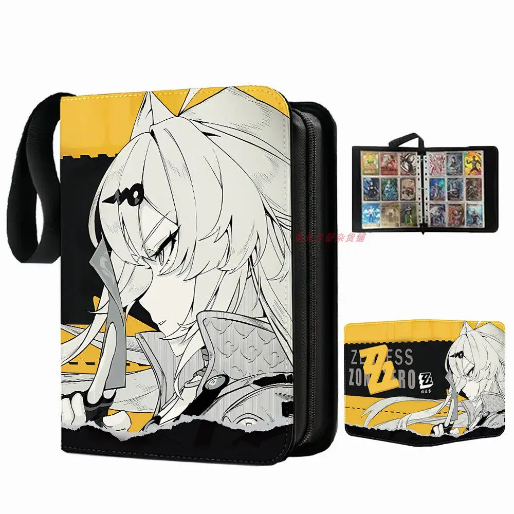 400pcs/900pcs Zenless Zone Zero Trading Card Album Book Folder Collections Cortex Zipper Double Pocket Card Binder Holder
400pcs/900pcs Zenless Zone Zero Trading Card Album Book Folder Collections Cortex Zipper Double Pocket Card Binder Holder
