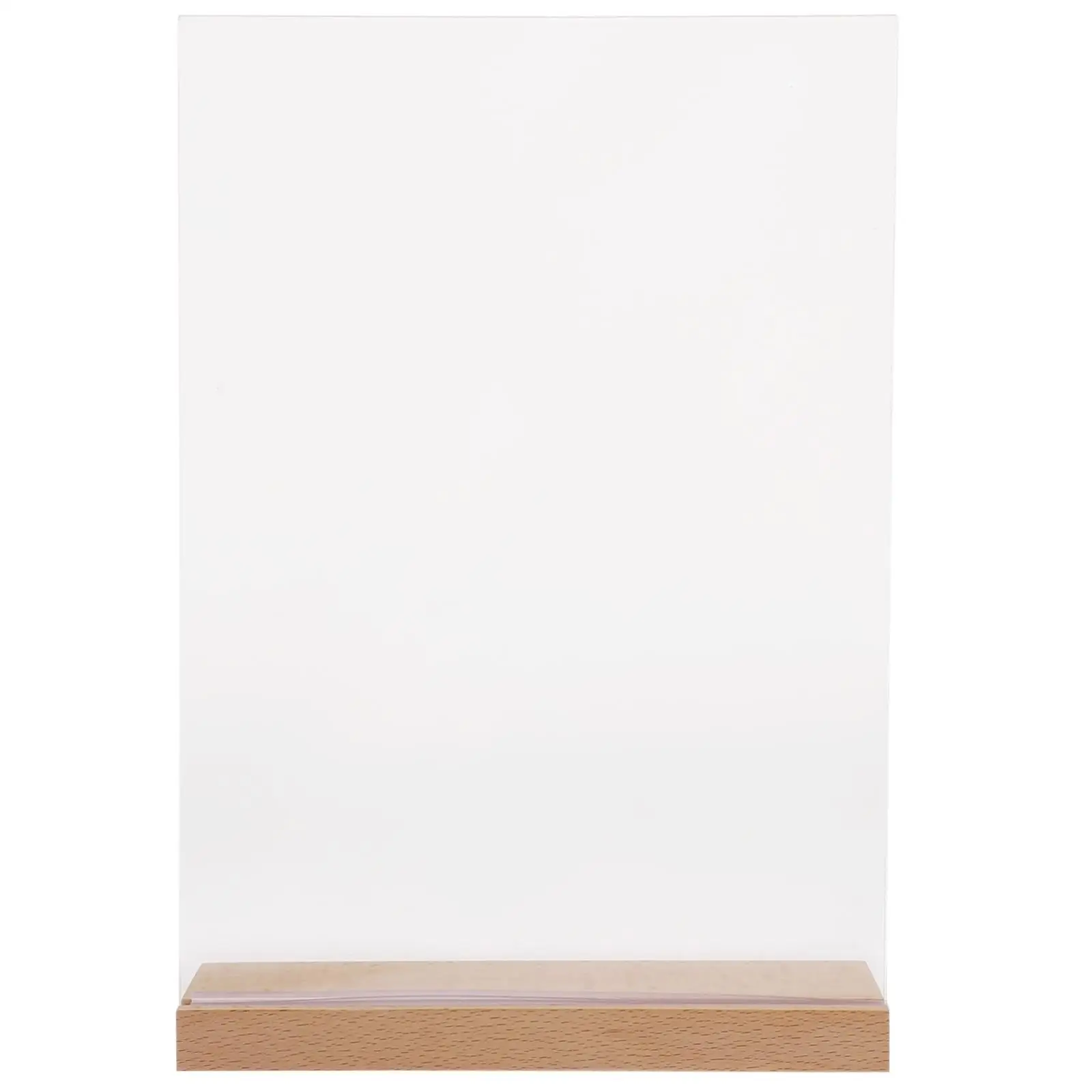 Beech Wooden Table Card Menu Display Rack Small Sign Holder Tabletop Restaurant Stand Picture
Beech Wooden Table Card Menu Display Rack Small Sign Holder Tabletop Restaurant Stand Picture