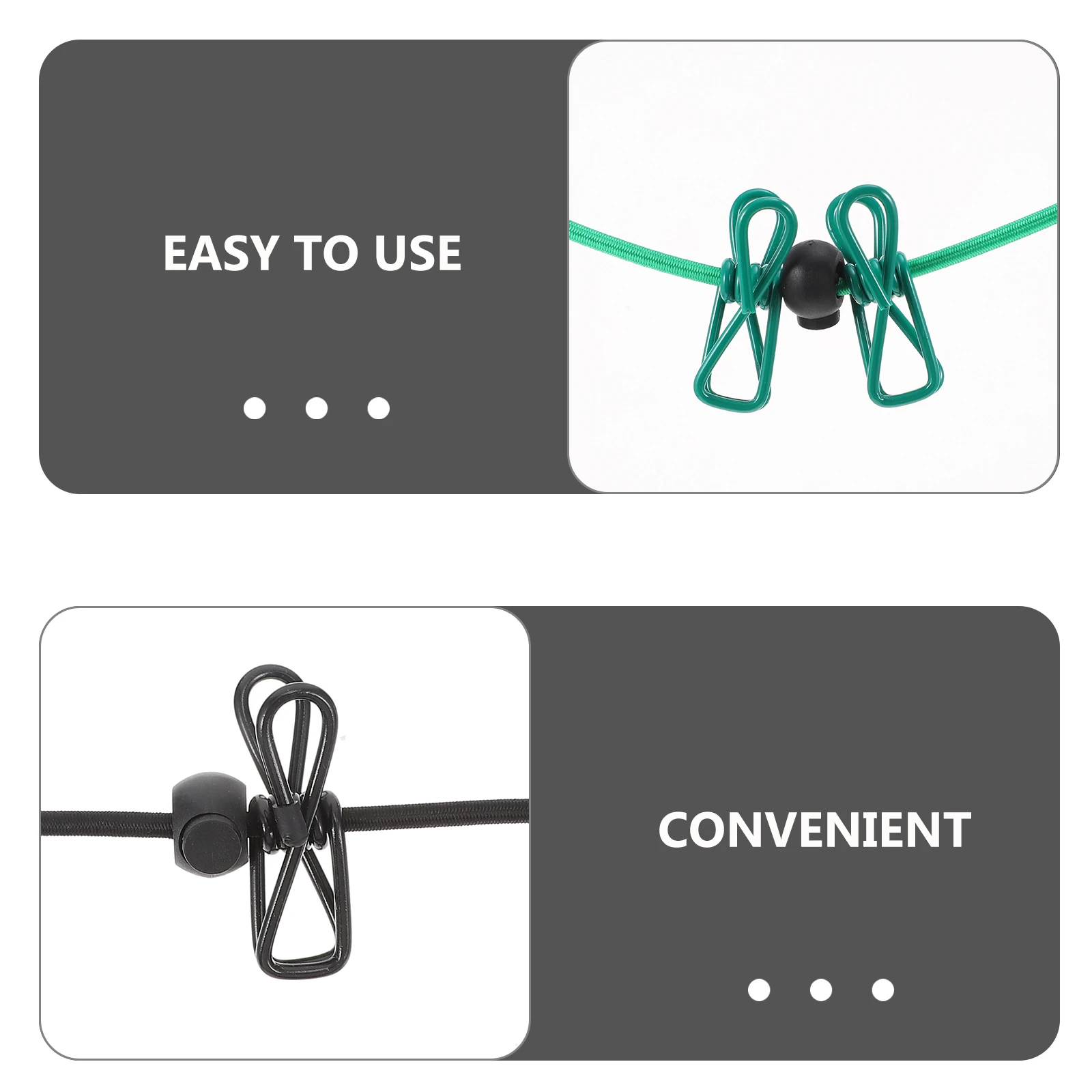 2Pcs Telescopic Clips PVC Home Outdoor Home Clothesline Drying Rope NonSlip Outdoor Drying Clothes Rope Buckle Store
2Pcs Telescopic Clips PVC Home Outdoor Home Clothesline Drying Rope NonSlip Outdoor Drying Clothes Rope Buckle Store