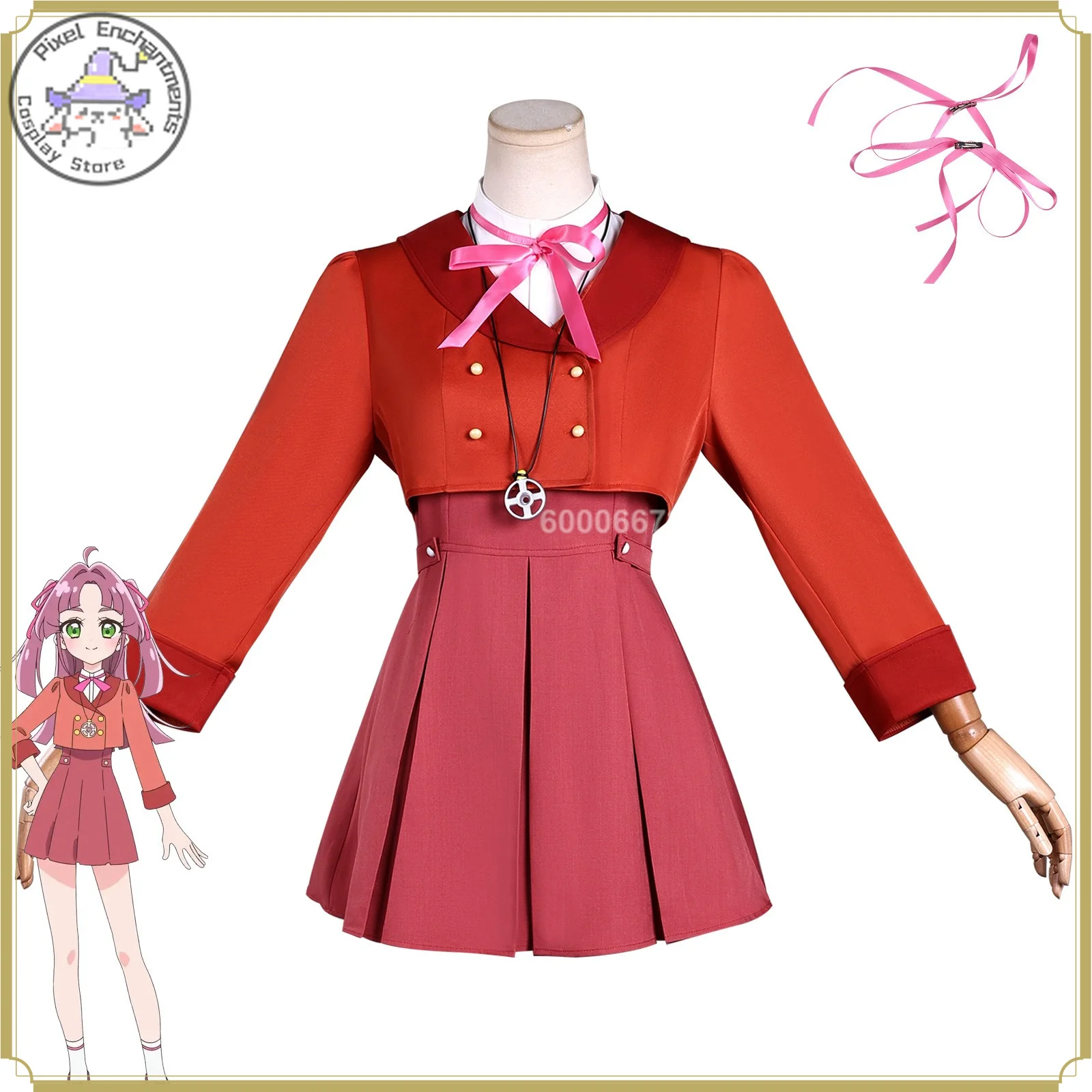 Women's Kobayashi Mirai Cosplay Costume Full Set - High Quality Soft Fabric Casual Fit Anime Clothes Halloween Party Suit
Women's Kobayashi Mirai Cosplay Costume Full Set - High Quality Soft Fabric Casual Fit Anime Clothes Halloween Party Suit