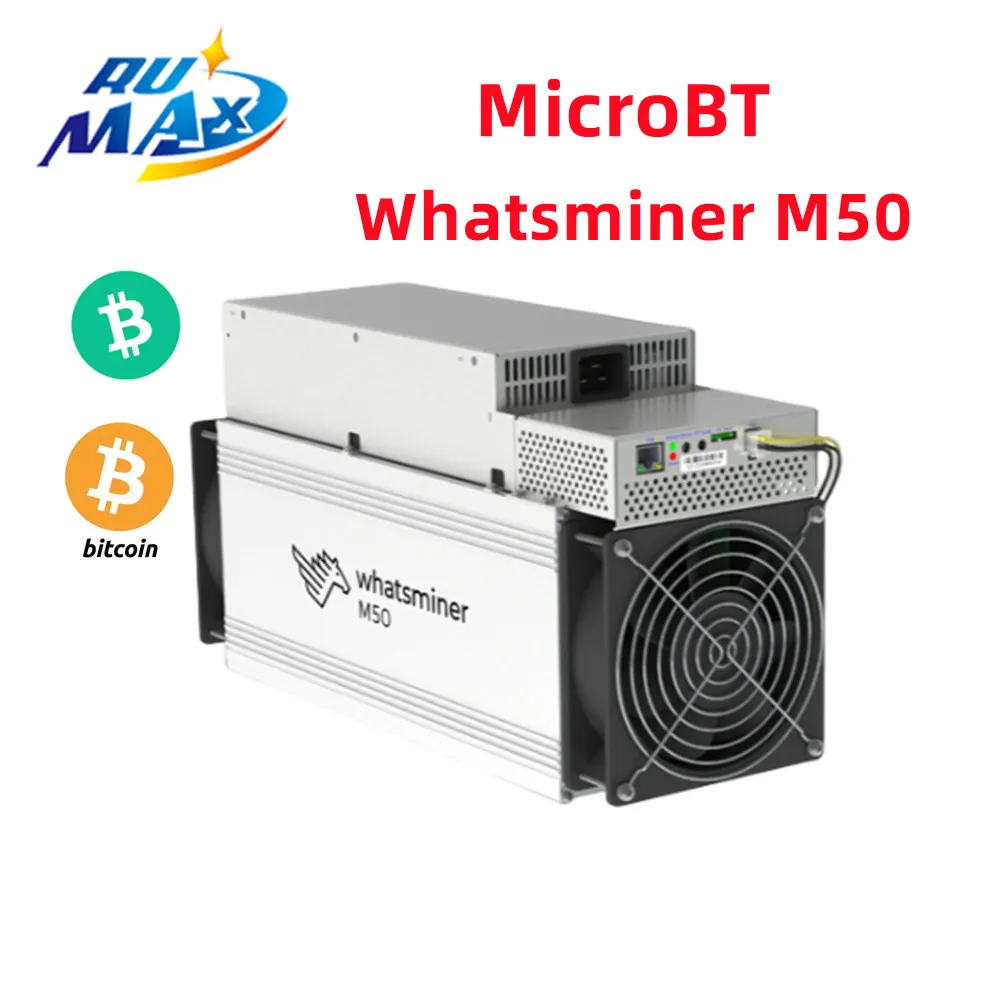 Whatsminer M50 110T 112T 118T 120T 122T MicroBT mining SHA-256 algorithm Asic Miner BTC Bitcoin Miner in stock crypto miners
Whatsminer M50 110T 112T 118T 120T 122T MicroBT mining SHA-256 algorithm Asic Miner BTC Bitcoin Miner in stock crypto miners