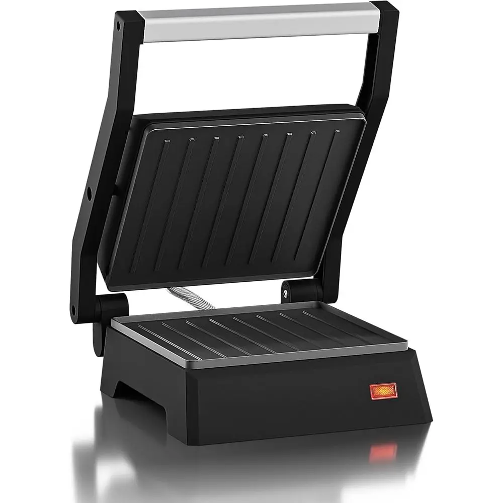 Compact 5.5 x 5.3 Multifunction Electric Panini Press, Contact Grill, 180° Flat Grill, Lightweight, Floating Top Plate, Cool-Tou
Compact 5.5 x 5.3 Multifunction Electric Panini Press, Contact Grill, 180° Flat Grill, Lightweight, Floating Top Plate, Cool-Tou