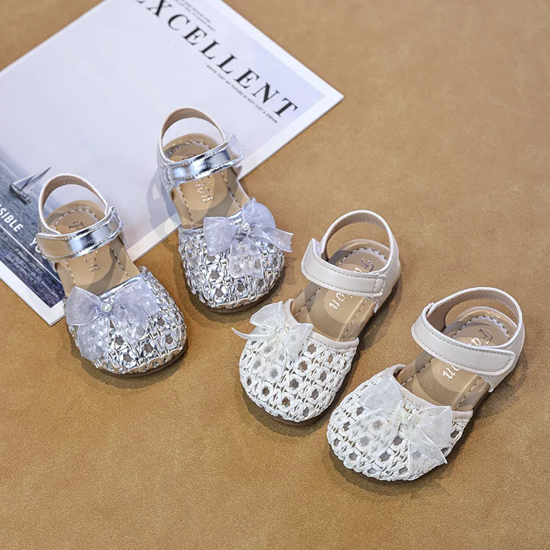 Mumoresip Girls Bow Princess Sandals New Summer Woven Kids Lolita Dress Shoes Hollow-out Breathable Children Ballet Flat Sandals
Mumoresip Girls Bow Princess Sandals New Summer Woven Kids Lolita Dress Shoes Hollow-out Breathable Children Ballet Flat Sandals