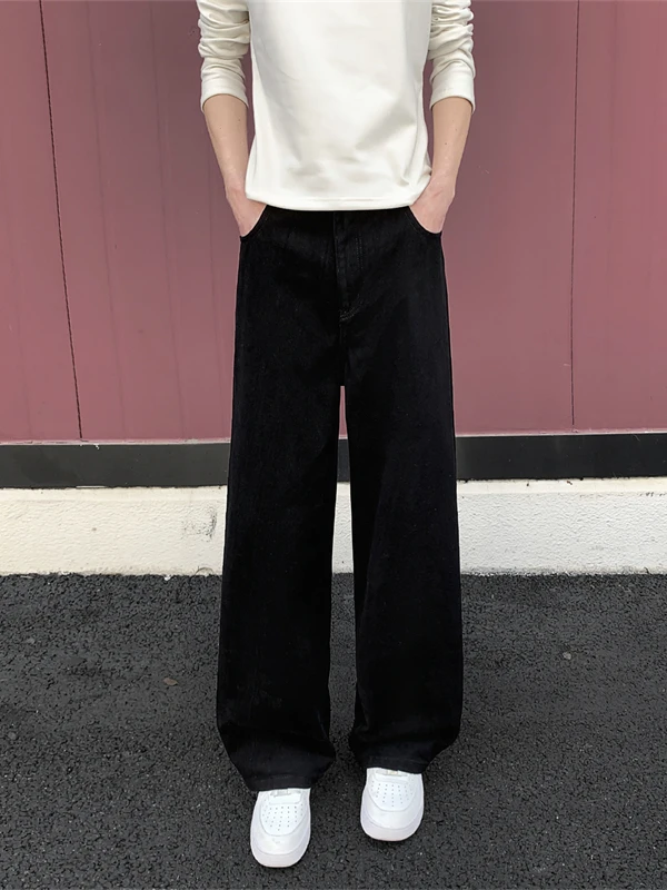 Мужские джинсы American Waed, прямые, повседневные, свободные, длинные брюки, ретро, средняя талия, на молнии, из денима
Мужские джинсы American Waed, прямые, повседневные, свободные, длинные брюки, ретро, средняя талия, на молнии, из денима