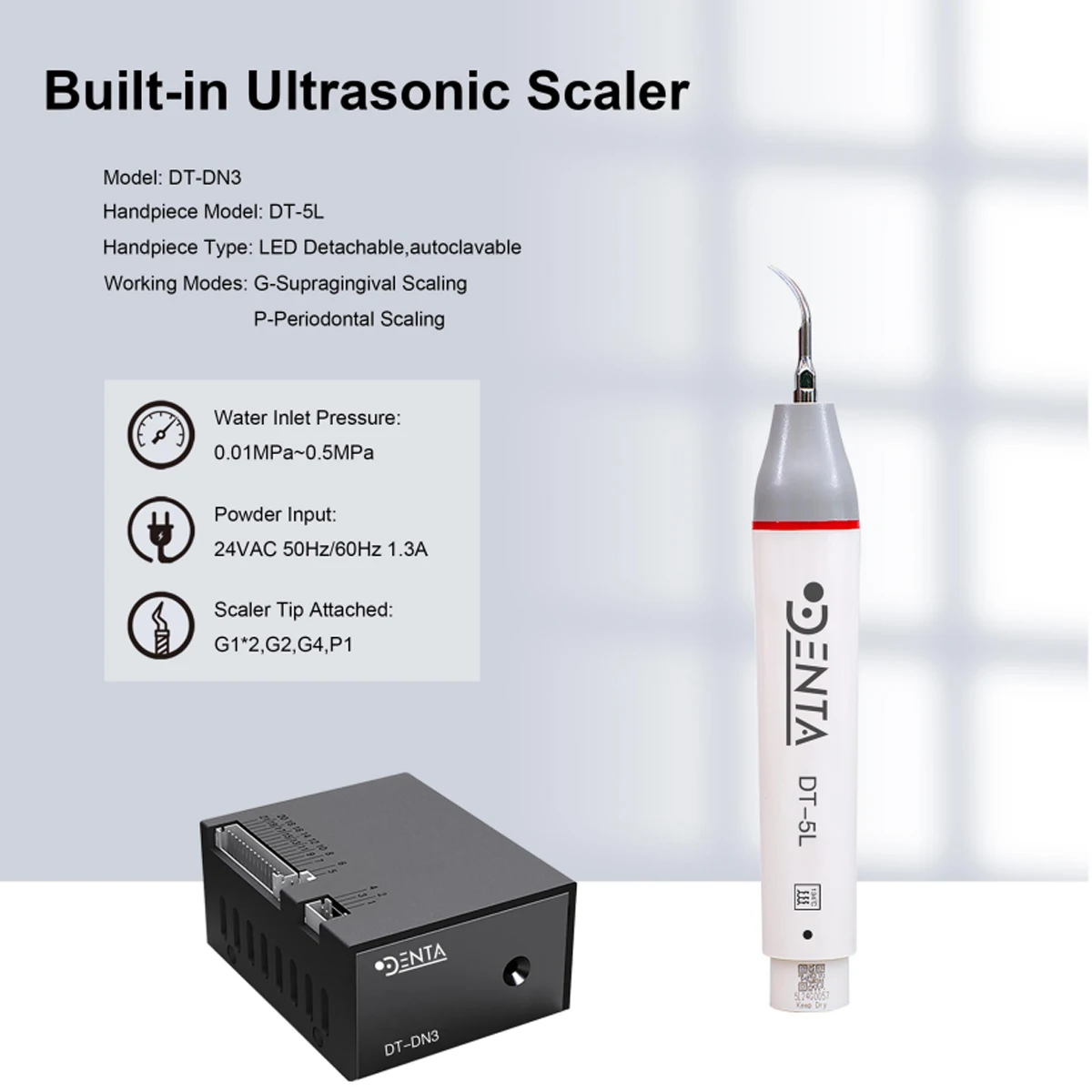 DENTA Dental Ultrasonic Piezo Scaler Handpiece 5L Dental LED Handle Fit for EMS WOODPECKER UDS SATELEC DTE accessories tools
DENTA Dental Ultrasonic Piezo Scaler Handpiece 5L Dental LED Handle Fit for EMS WOODPECKER UDS SATELEC DTE accessories tools