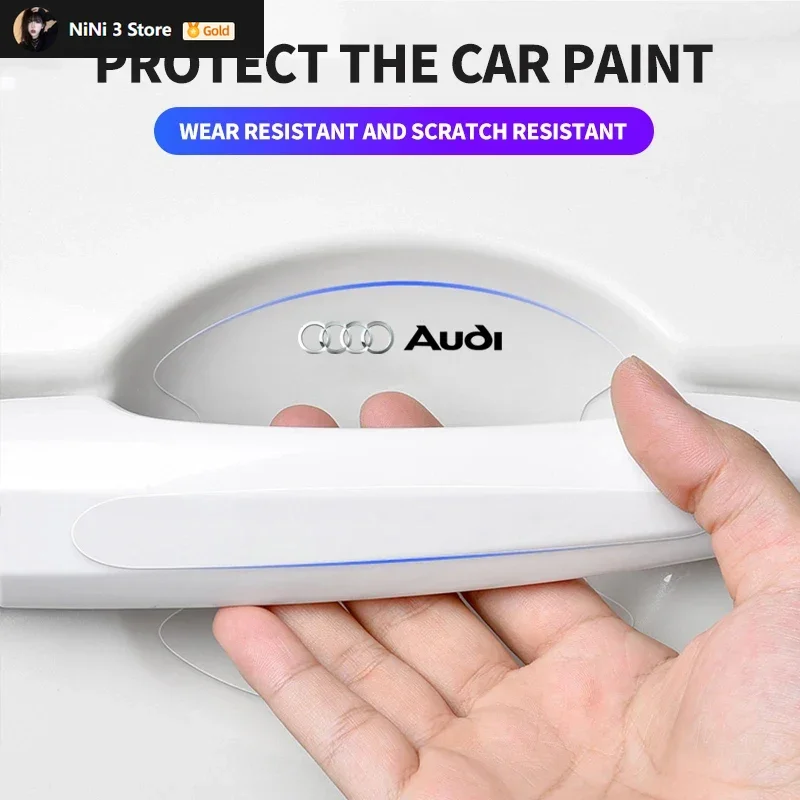 8Pcs Transparent Car Door Handle Protector Stickers Protection Film For Audi Sline RS TT A3 A4 B8 8P 8V B6 A5 A6 Q5 C6 A1 Q7 Q3
8Pcs Transparent Car Door Handle Protector Stickers Protection Film For Audi Sline RS TT A3 A4 B8 8P 8V B6 A5 A6 Q5 C6 A1 Q7 Q3