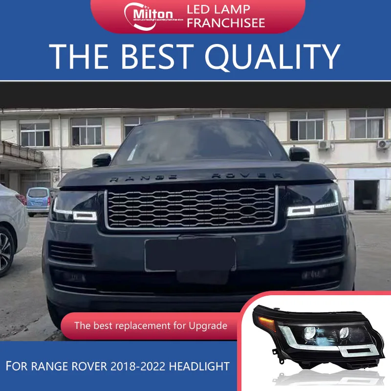 Автомобильные фары для Land Rover Range Rover светодиодный, фары 2018-2022 L405 2024, аксессуары для стайлинга, модифицированные фары в сборе
Автомобильные фары для Land Rover Range Rover светодиодный, фары 2018-2022 L405 2024, аксессуары для стайлинга, модифицированные фары в сборе