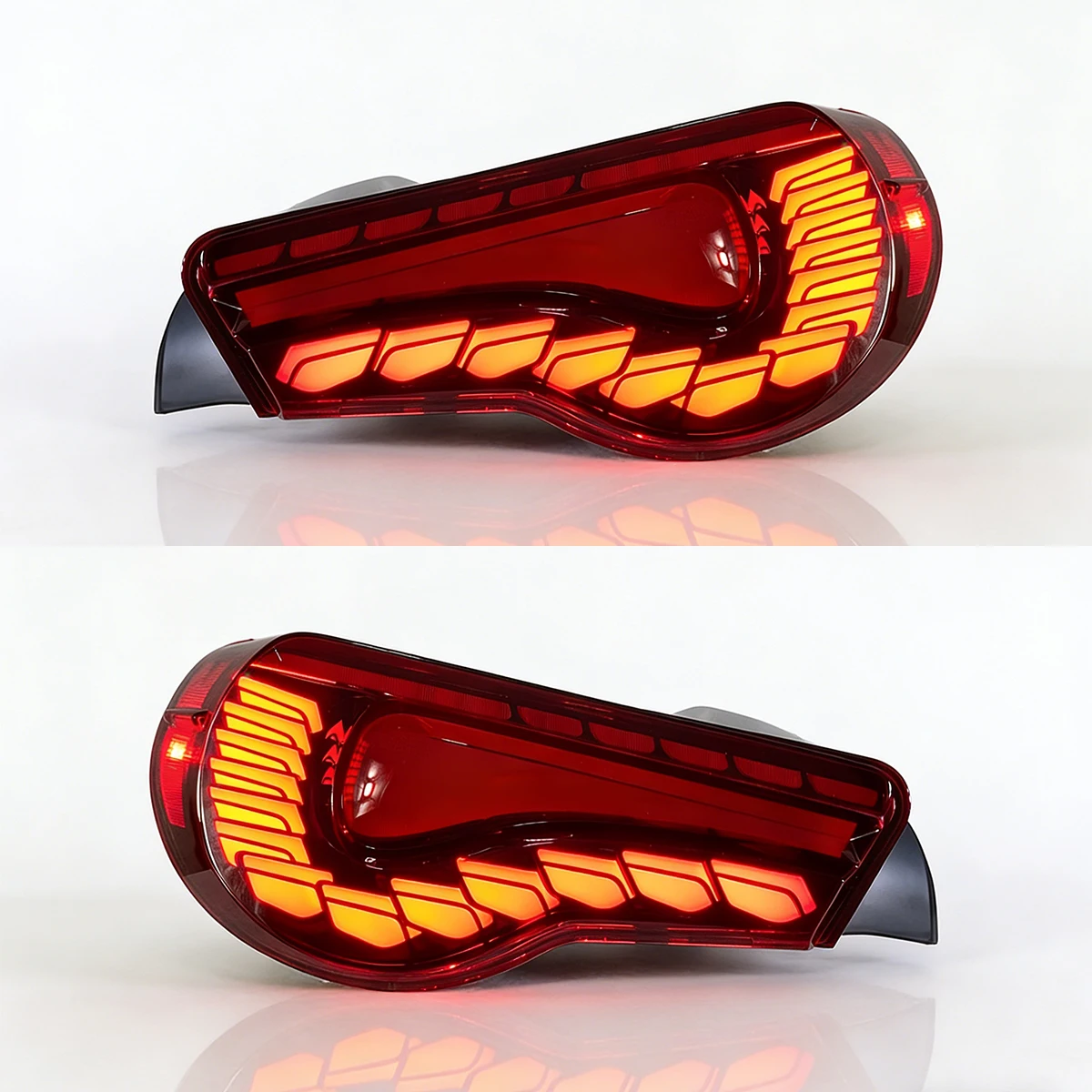 GTS Dragon Scale LED Tail Lights For Toyota GT86 Subaru BRZ 2012-2020 Plug And Play Sequential Turn Signal Rear Lamp Replacement
GTS Dragon Scale LED Tail Lights For Toyota GT86 Subaru BRZ 2012-2020 Plug And Play Sequential Turn Signal Rear Lamp Replacement