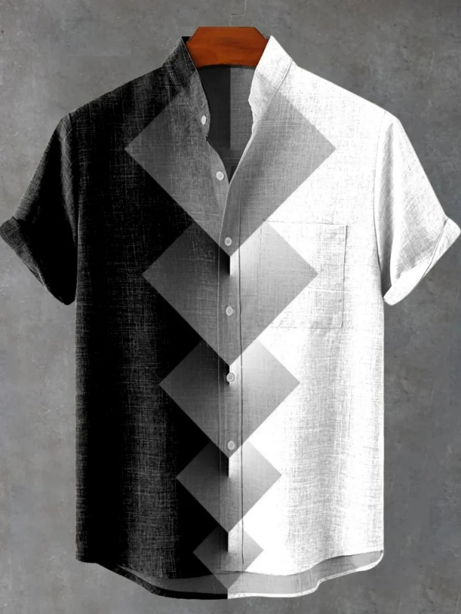 2025 Men's casual fashion new linen shirt art printed shirt, fashion street casual comfortable men's shirt
2025 Men's casual fashion new linen shirt art printed shirt, fashion street casual comfortable men's shirt