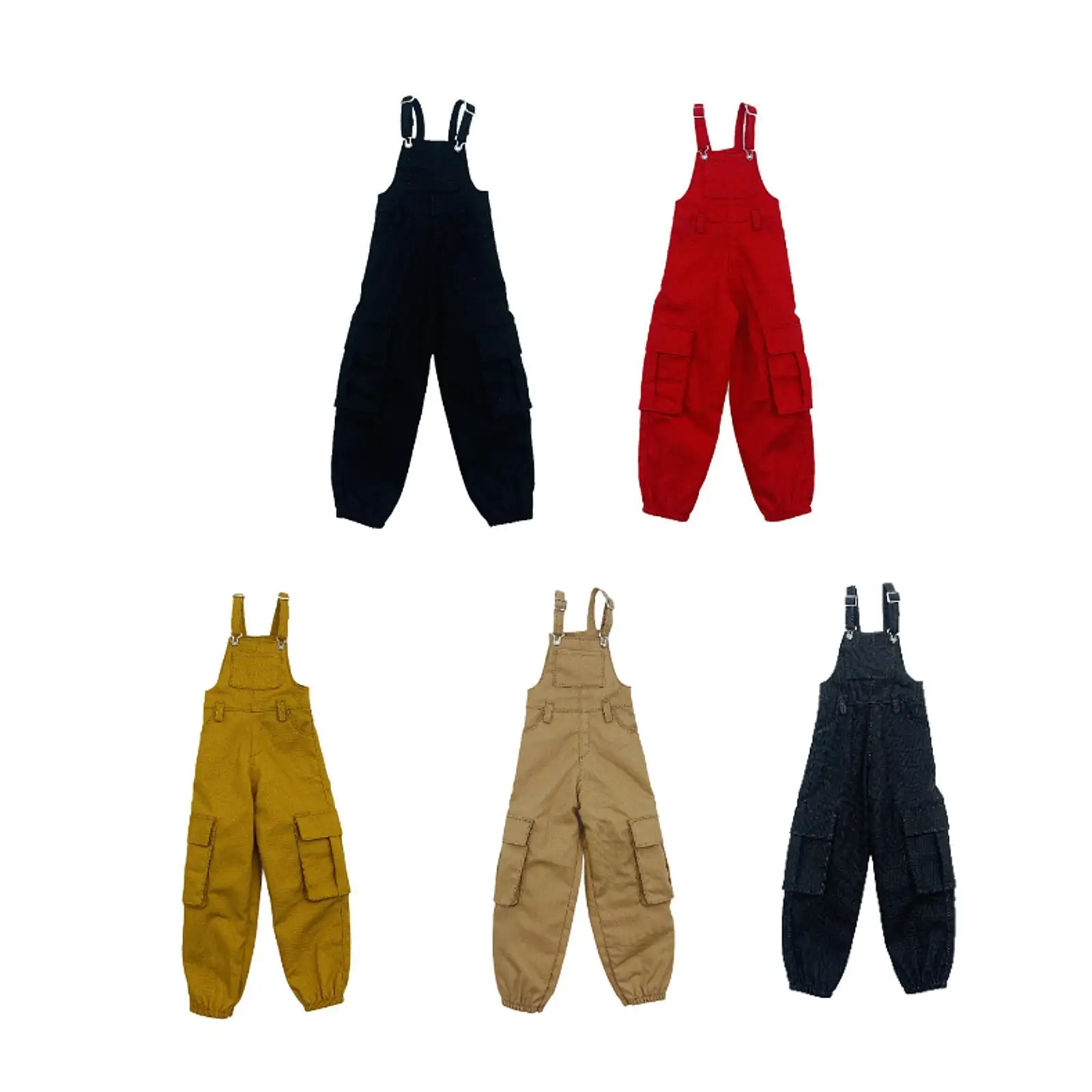 1/6 Scale Bib Overalls Outfit Cosplay Cloth Mini Long Pants with Pocket Casual Loose Pants for 12in Doll Model Figures Dress up
1/6 Scale Bib Overalls Outfit Cosplay Cloth Mini Long Pants with Pocket Casual Loose Pants for 12in Doll Model Figures Dress up