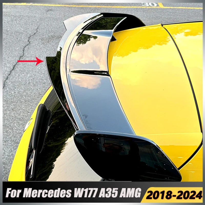 Rear Roof Spoiler Trunk Wing Lip By ABS Spoilers Gloss Black For Mercedes Benz A-Class W177 A35 A45 AMG Hatchback 2018-2024
Rear Roof Spoiler Trunk Wing Lip By ABS Spoilers Gloss Black For Mercedes Benz A-Class W177 A35 A45 AMG Hatchback 2018-2024