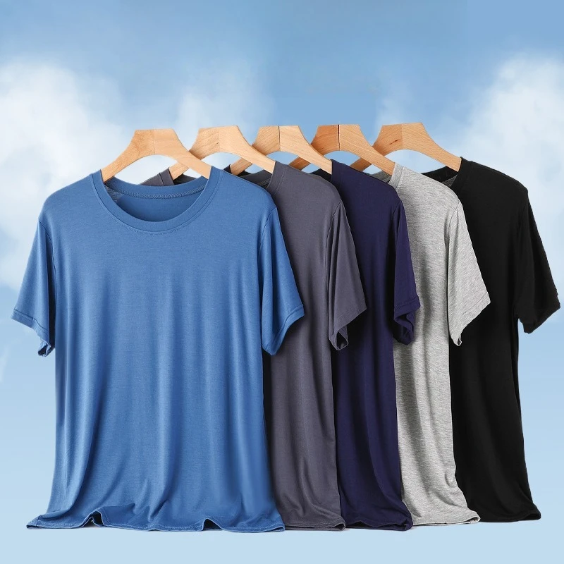 Summer Cool Mens Loungewear Pajama Short Sleeve Crew Neck T Shirt Big Size for Home Outdoor Wear
Summer Cool Mens Loungewear Pajama Short Sleeve Crew Neck T Shirt Big Size for Home Outdoor Wear