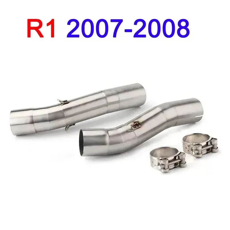 Slip-on Exhaust For Yamaha YZF-R1 2004 2005 2006 2007 2008 2009 2010 2011 2012 2013 2014 Motorcycle Exhaust Middle Link Pip NEW
Slip-on Exhaust For Yamaha YZF-R1 2004 2005 2006 2007 2008 2009 2010 2011 2012 2013 2014 Motorcycle Exhaust Middle Link Pip NEW