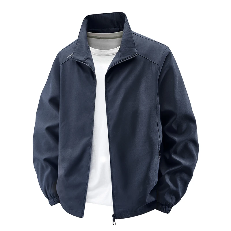 Outdoor Leisure Jacket Mens Bomber Jacket Full Zip Jacket Lightweight Casual Work Coat Turn Down Collar Windbreaker Outerwear
Outdoor Leisure Jacket Mens Bomber Jacket Full Zip Jacket Lightweight Casual Work Coat Turn Down Collar Windbreaker Outerwear