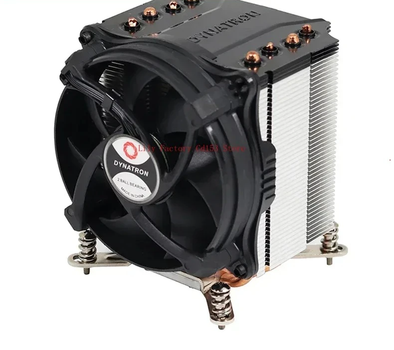 DYNATRON LGA 1700 pin air-cooled desktop fan pure copper 1U server radiator Q6
DYNATRON LGA 1700 pin air-cooled desktop fan pure copper 1U server radiator Q6