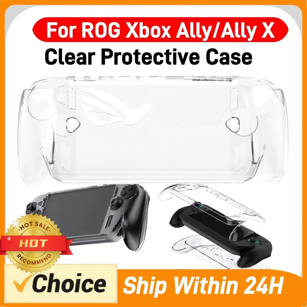 Прозрачный противоударный чехол для ROG Xbox Ally/Ally X, влагозащитный защитный чехол, аксессуары для игровых консолей
Прозрачный противоударный чехол для ROG Xbox Ally/Ally X, влагозащитный защитный чехол, аксессуары для игровых консолей
