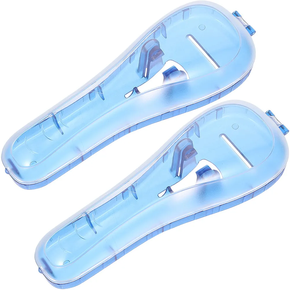 2Pcs Smooth Finish Razor Case Premium Pc Material Portable Shaver Container Long-Lasting Travel Razor Case Shaver Organizer
2Pcs Smooth Finish Razor Case Premium Pc Material Portable Shaver Container Long-Lasting Travel Razor Case Shaver Organizer