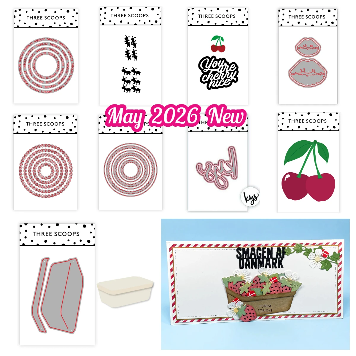 May 2026 Three Scoops Ants Student Circle Large Cherry on a Stem Metal Cutting Dies for DIY Scrapbook Greeting Diary Handmade
May 2026 Three Scoops Ants Student Circle Large Cherry on a Stem Metal Cutting Dies for DIY Scrapbook Greeting Diary Handmade