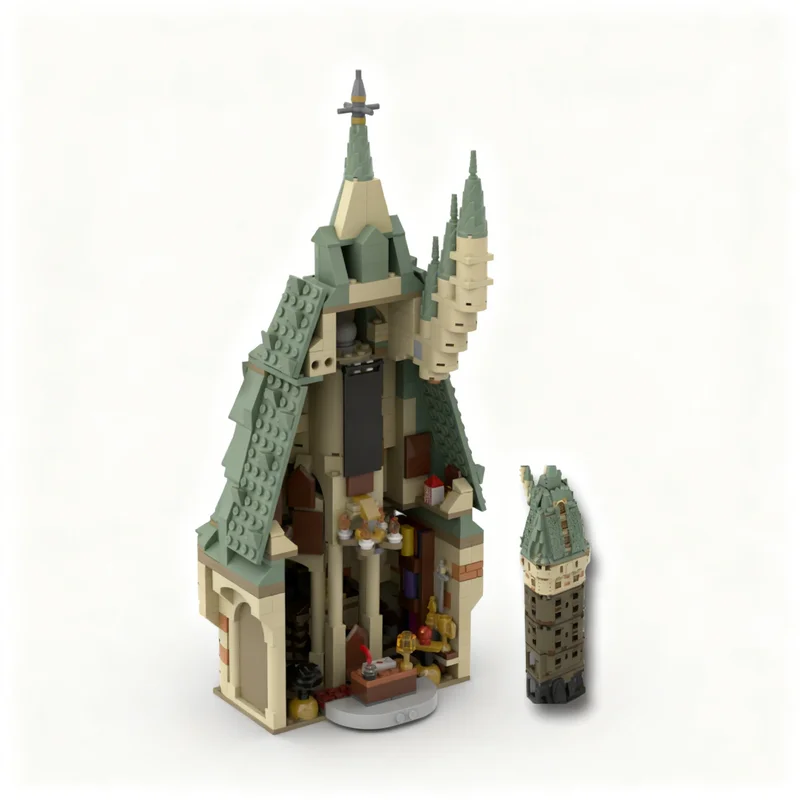 1050PCS MOC Magic Movie Hp Modular Dumbledore S Office Rework Great Tower 4 Model DIY Assembly Building Blocks Display Gift Home
1050PCS MOC Magic Movie Hp Modular Dumbledore S Office Rework Great Tower 4 Model DIY Assembly Building Blocks Display Gift Home
