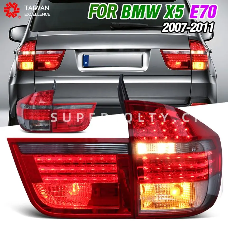 Car Taillights for BMW X5 e70 2007-2011 Tail Lights with Brake Lamp Turn Signal Lamp Driving Lamp Reversing Lamp 1 Set
Car Taillights for BMW X5 e70 2007-2011 Tail Lights with Brake Lamp Turn Signal Lamp Driving Lamp Reversing Lamp 1 Set