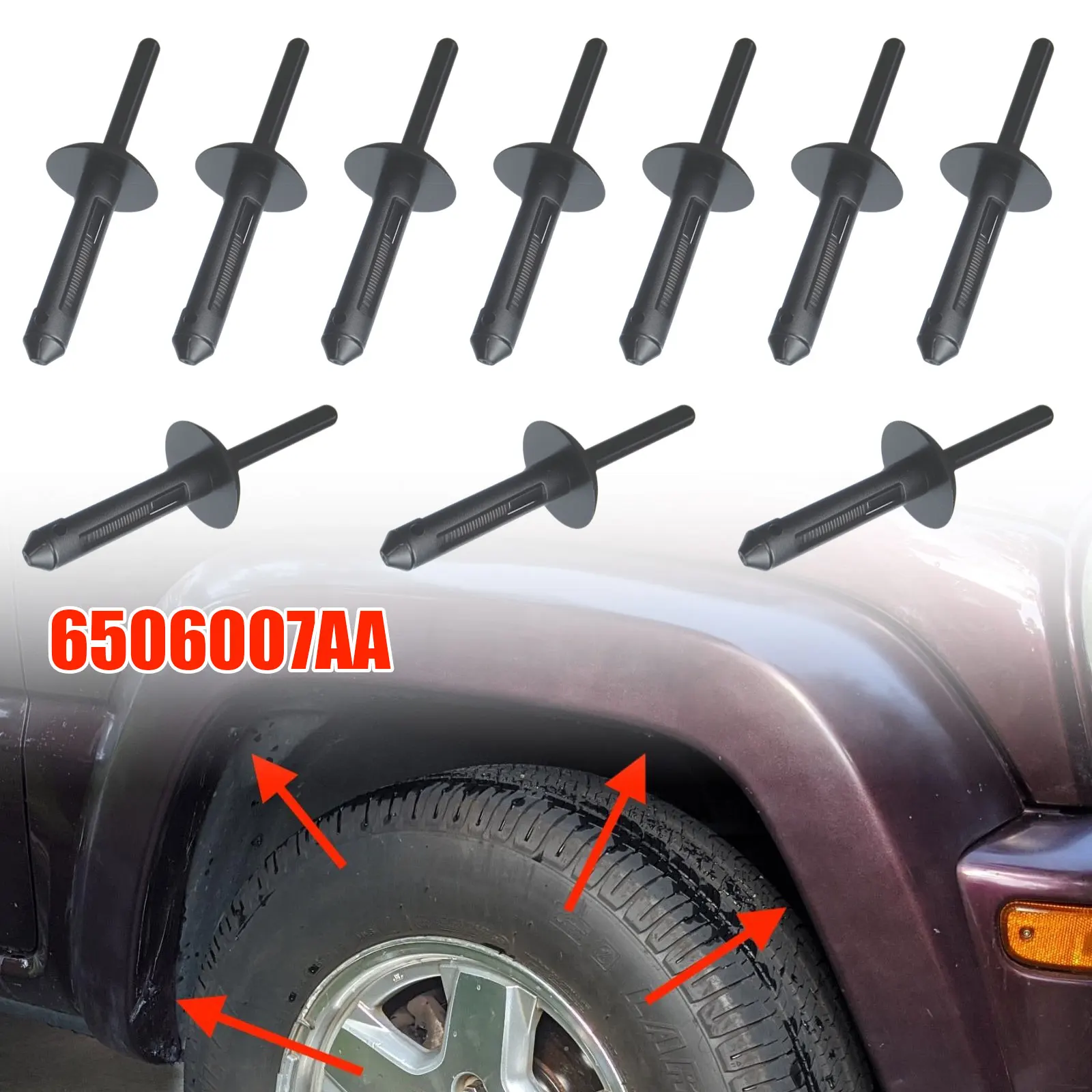 6506007AA N803862-S 10184895 Door Trim Mounting Pop Rivet Clips Fender Flare Bumper Fastener For Chrysler Ford Gm Jeep Vauxhall
6506007AA N803862-S 10184895 Door Trim Mounting Pop Rivet Clips Fender Flare Bumper Fastener For Chrysler Ford Gm Jeep Vauxhall