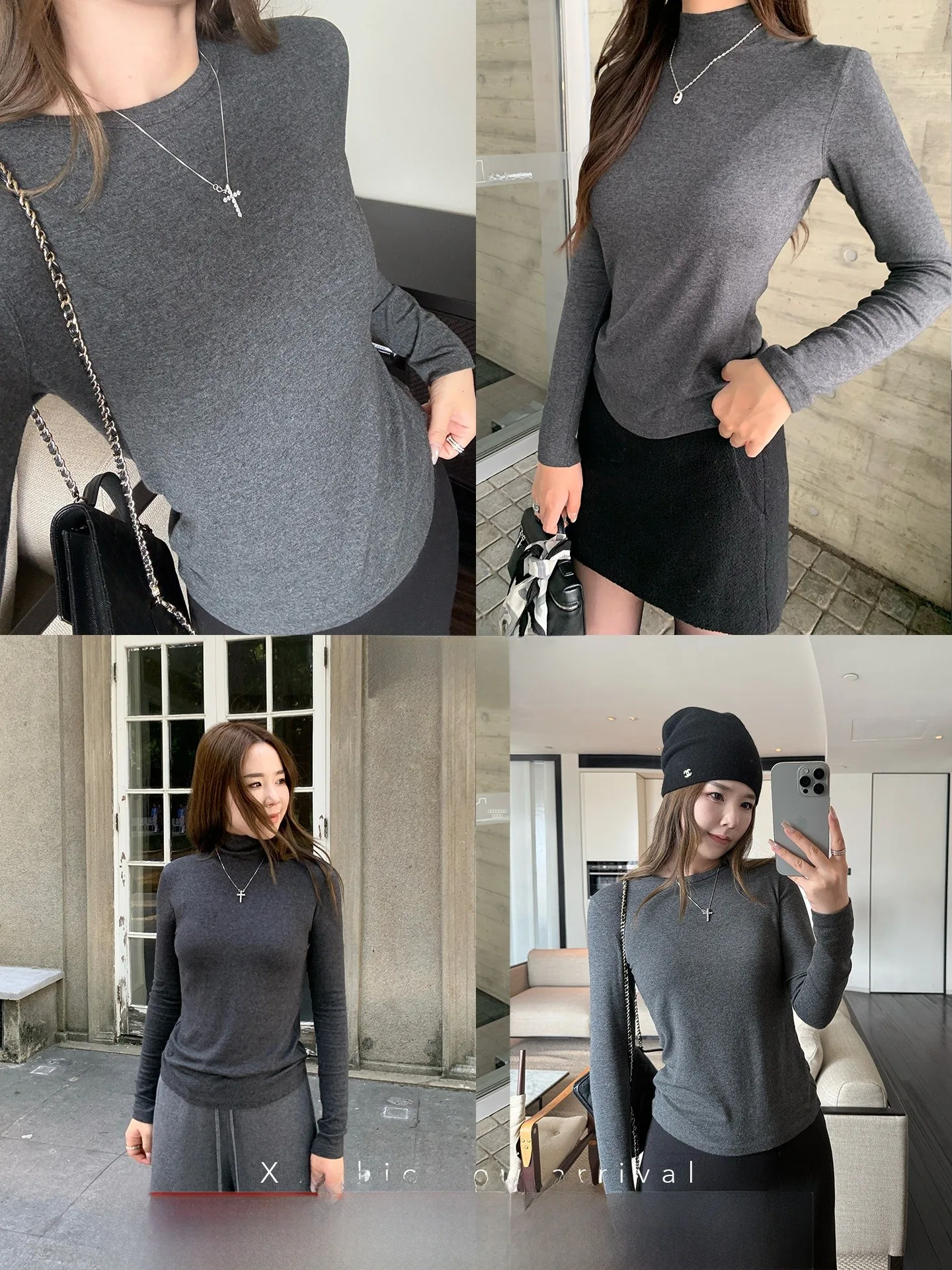 Xzichic Long Sve T-irt Women's Skin-friendly Pearl Fiber Camere Multi-collar pe Casual Sle Pure Color Straight-cut
Xzichic Long Sve T-irt Women's Skin-friendly Pearl Fiber Camere Multi-collar pe Casual Sle Pure Color Straight-cut