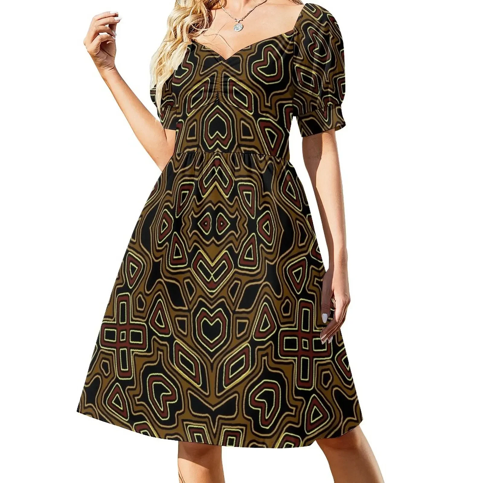 Psyometry Shipibo "Shawadawa" Short-Sleeved Dress dress women summer fairy dress
Psyometry Shipibo "Shawadawa" Short-Sleeved Dress dress women summer fairy dress