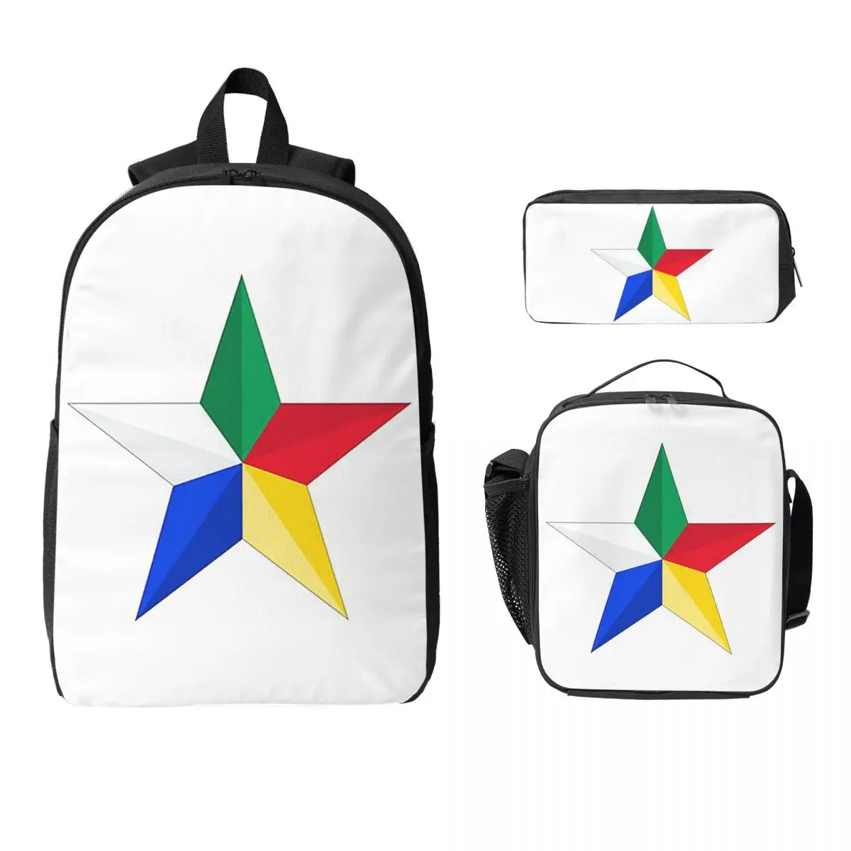 Druze Star Backpack Student BookBag School Bag Computer Shoulder Bags 3ps Insulated Lunch Bag Pencil Case
Druze Star Backpack Student BookBag School Bag Computer Shoulder Bags 3ps Insulated Lunch Bag Pencil Case