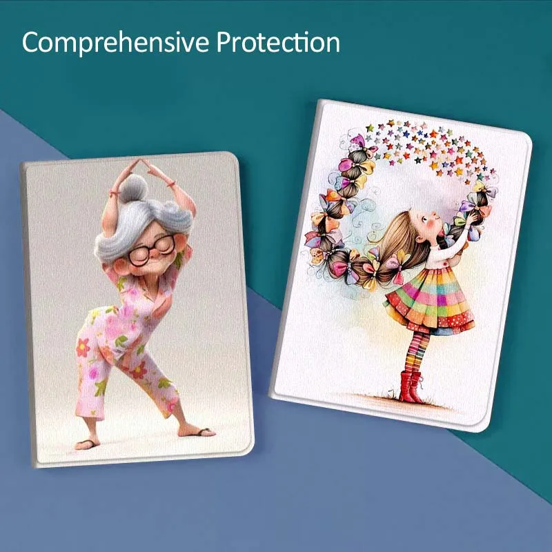 Art Cartoon Cute Girl For Huawei MediaPad T5 T10s M6 M5Lite SE Honor Tab 5 6 7 V7 V8 X8a X9a Pro Soft Tablet Case Gift
Art Cartoon Cute Girl For Huawei MediaPad T5 T10s M6 M5Lite SE Honor Tab 5 6 7 V7 V8 X8a X9a Pro Soft Tablet Case Gift