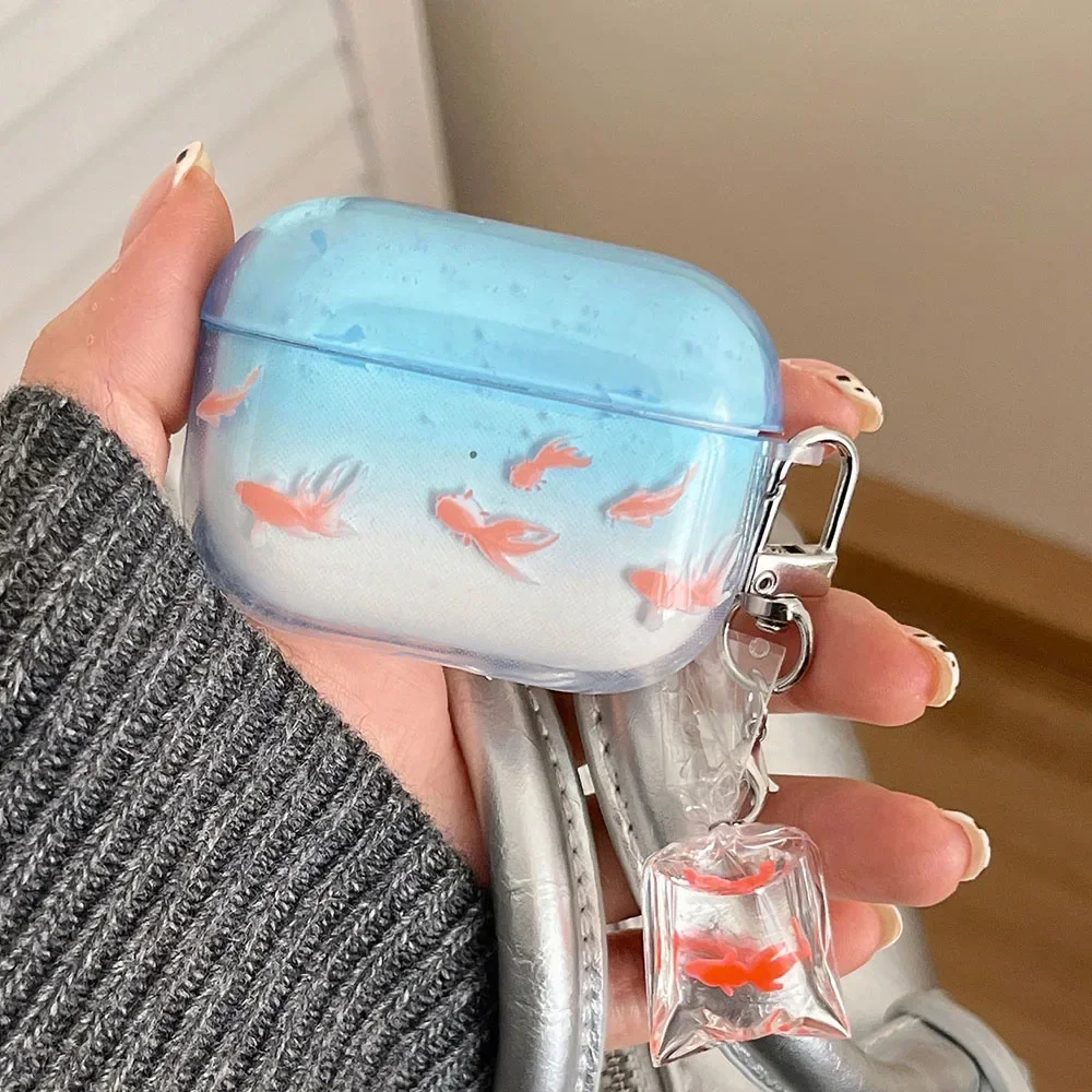 Cute and ornamental koi gradient earphone case for airpods 2 3 4 TPU soft protective cover for airpods pro 2 2nd charge box case
Cute and ornamental koi gradient earphone case for airpods 2 3 4 TPU soft protective cover for airpods pro 2 2nd charge box case