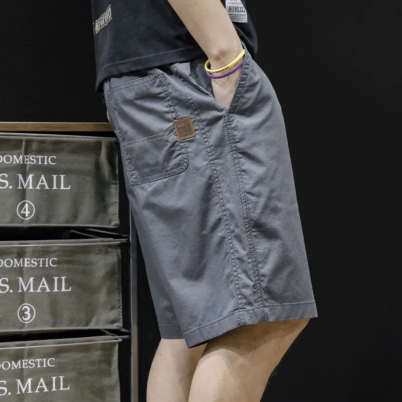 Summer 2026 Men's Casual Shorts Premium 100% Cotton Knee-Length Loose Fit Breathable for Large Size Youth Cargo with New Label
Summer 2026 Men's Casual Shorts Premium 100% Cotton Knee-Length Loose Fit Breathable for Large Size Youth Cargo with New Label