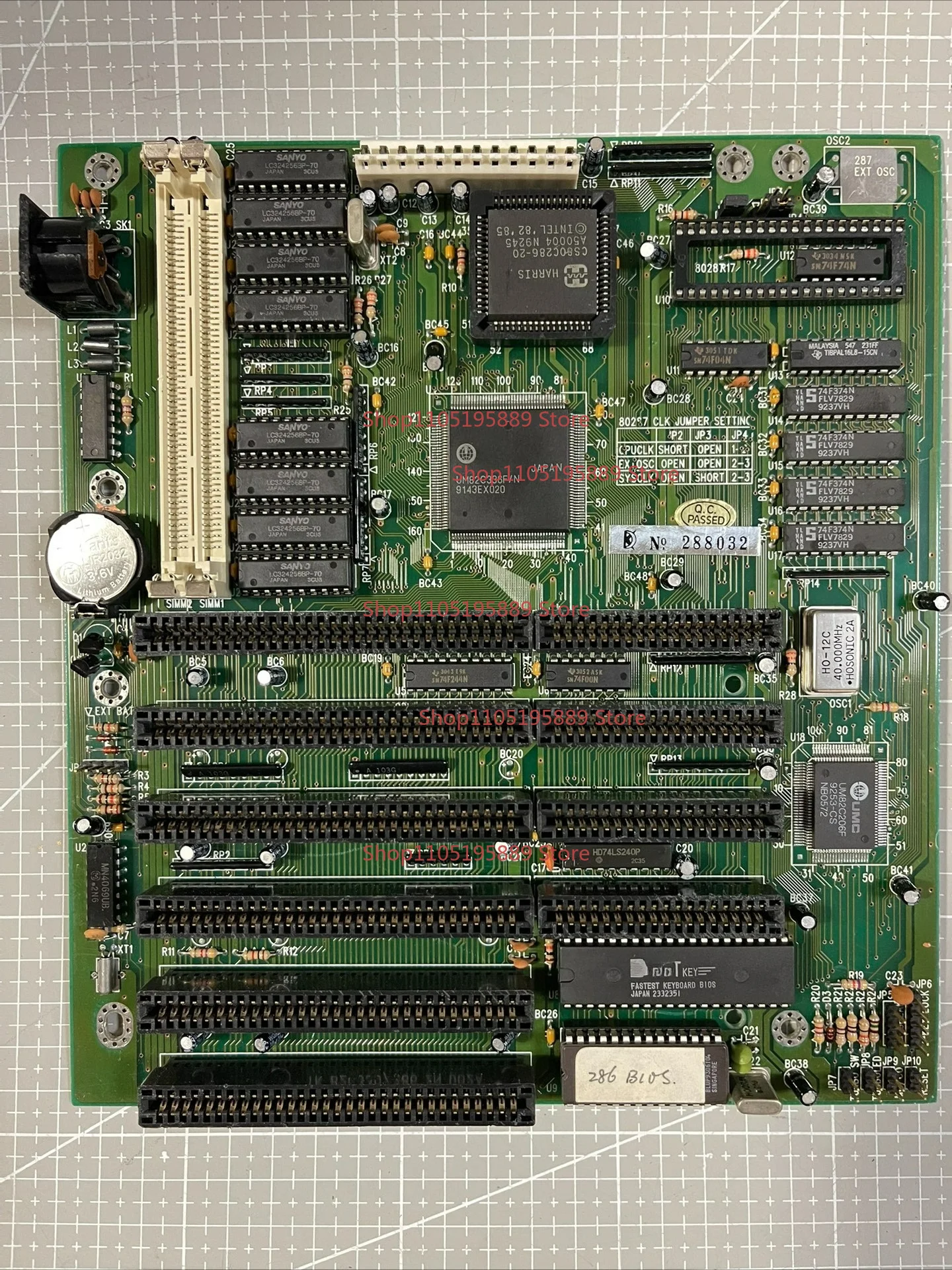For TK 82c286 Antique Computer Main Board 286 Main Board
For TK 82c286 Antique Computer Main Board 286 Main Board