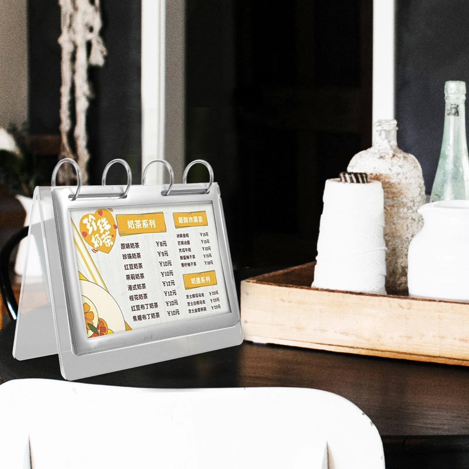 1pc Acrylic Display Stand Clear Plastic Paper Holder For Menu Sign Restaurant Café Wedding Buffet Event Decor Tabletop Holder
1pc Acrylic Display Stand Clear Plastic Paper Holder For Menu Sign Restaurant Café Wedding Buffet Event Decor Tabletop Holder