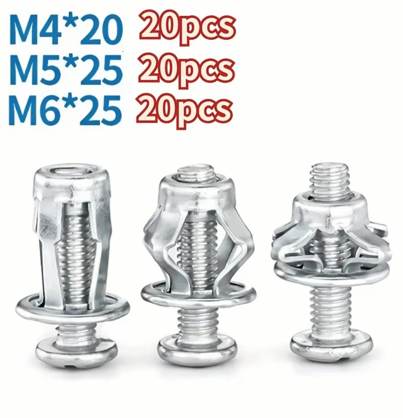 Adjustable M4M5M6 Socket Wrench Set Petal Nut with Fasteners Industrial Automotive Tool Kit for Hardware Brackets
Adjustable M4M5M6 Socket Wrench Set Petal Nut with Fasteners Industrial Automotive Tool Kit for Hardware Brackets