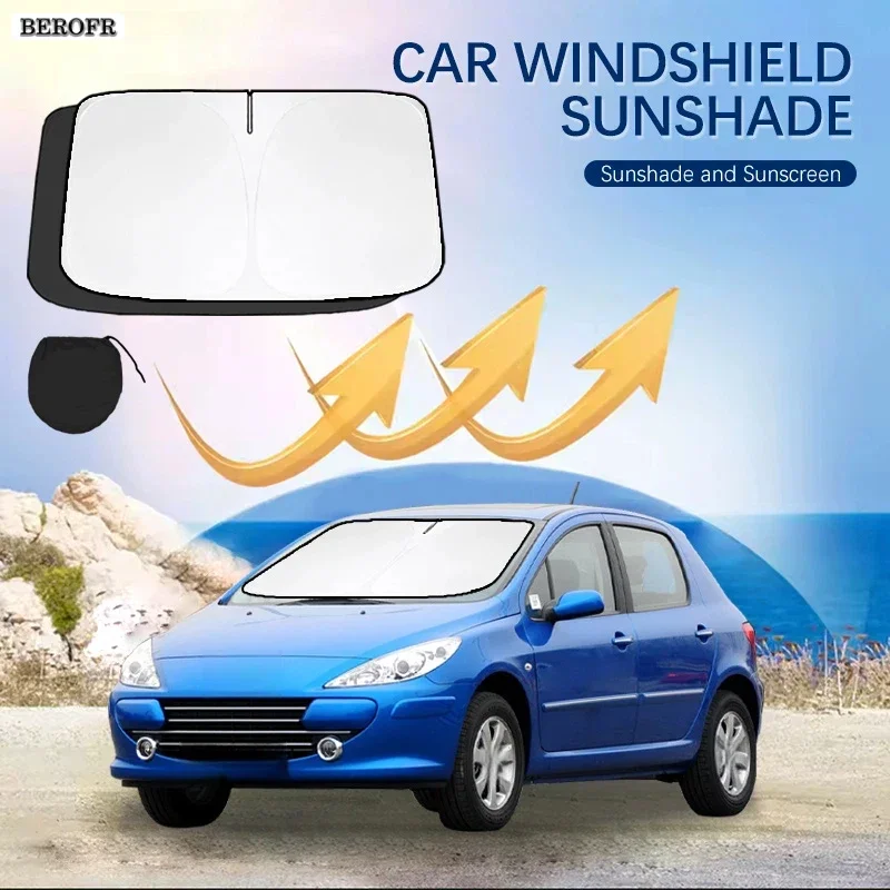 Car Windshield Sun Shade Covers Front Window Sunscreen UV Parasol For Peugeot 307 Summer Car Accessories
Car Windshield Sun Shade Covers Front Window Sunscreen UV Parasol For Peugeot 307 Summer Car Accessories