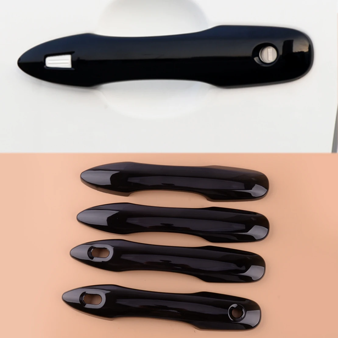 1 Set Glossy Black Exterior Side Door Handle Cover Cap Trim Decor Accessories Fit for Toyota Corolla Cross 2022-2023 ABS
1 Set Glossy Black Exterior Side Door Handle Cover Cap Trim Decor Accessories Fit for Toyota Corolla Cross 2022-2023 ABS