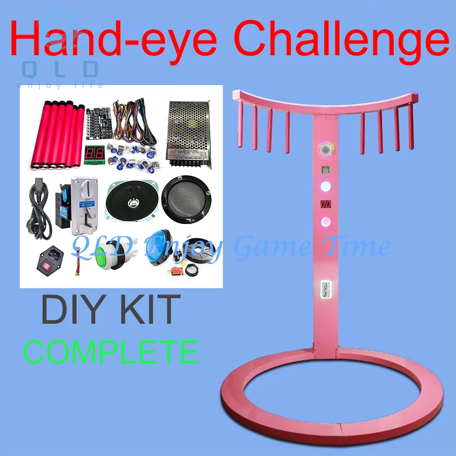 Полный комплект для самостоятельной сборки игры «Падающие палочки»: быстрая и креативная аркадная игра, развивающая зрительно-моторную координацию и реакцию, тренирующая скорость реакции и моторику рук.
Полный комплект для самостоятельной сборки игры «Падающие палочки»: быстрая и креативная аркадная игра, развивающая зрительно-моторную координацию и реакцию, тренирующая скорость реакции и моторику рук.